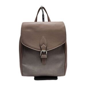 David Jones Paris Backpack Pink Faux Leather Beautiful Excellent Condition